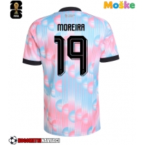 Moške Nogometnih dresov Belgija Diego Moreira #19 Gostujoči SP 2026 Kratki rokavi